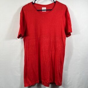 Zara Man Bold Red Slim Fit Tee 0642